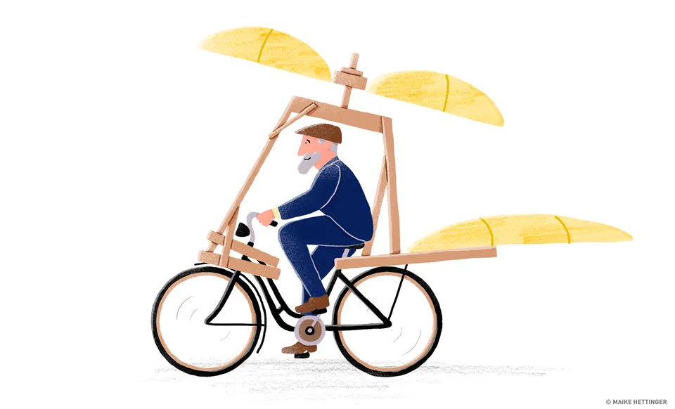 Buchillustration für "Schwaben in 33 Zitaten"