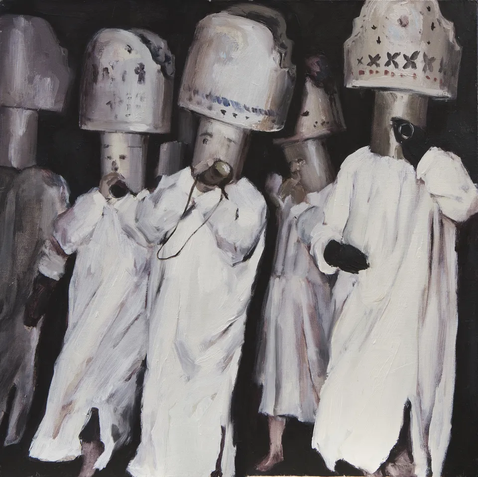 Die Maskenträgern