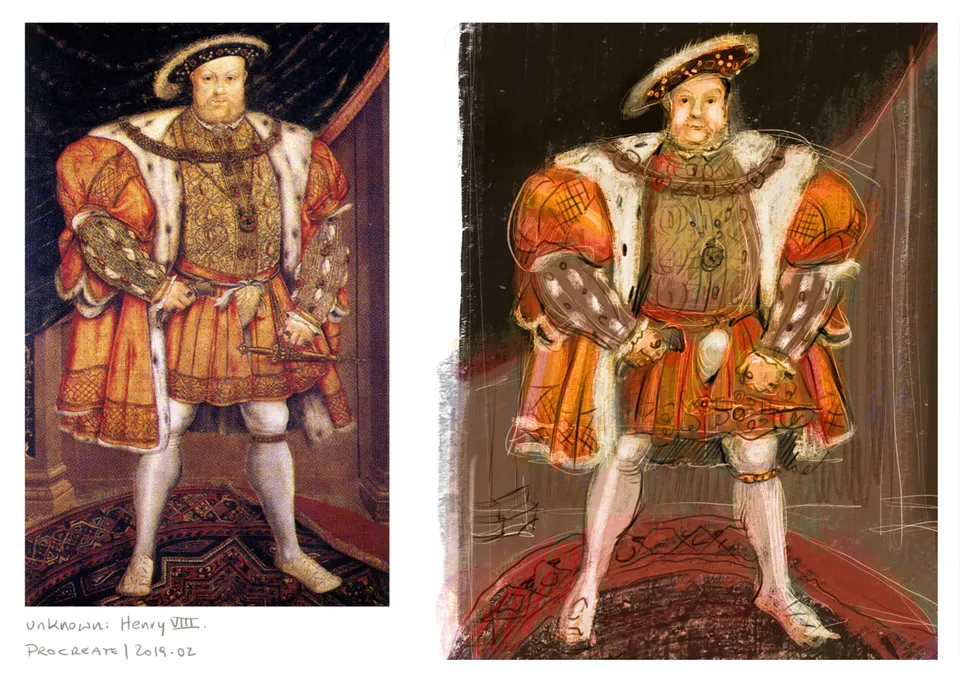 IPad: Studie / Unbekannt, Heinrich VIII