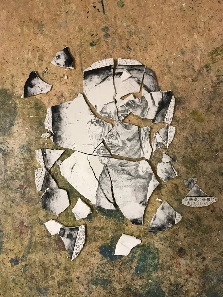 Scattered Self Portrait