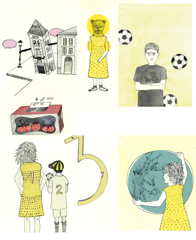 Illustrationen zum Buch Zehra