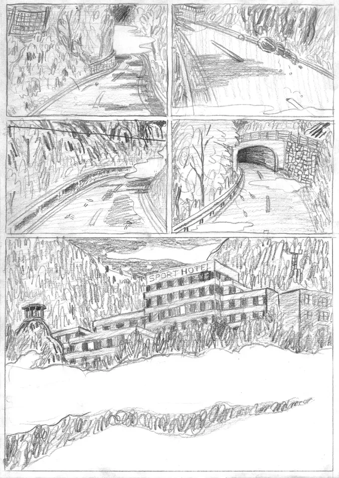 O.T. (Story Board Skizze)