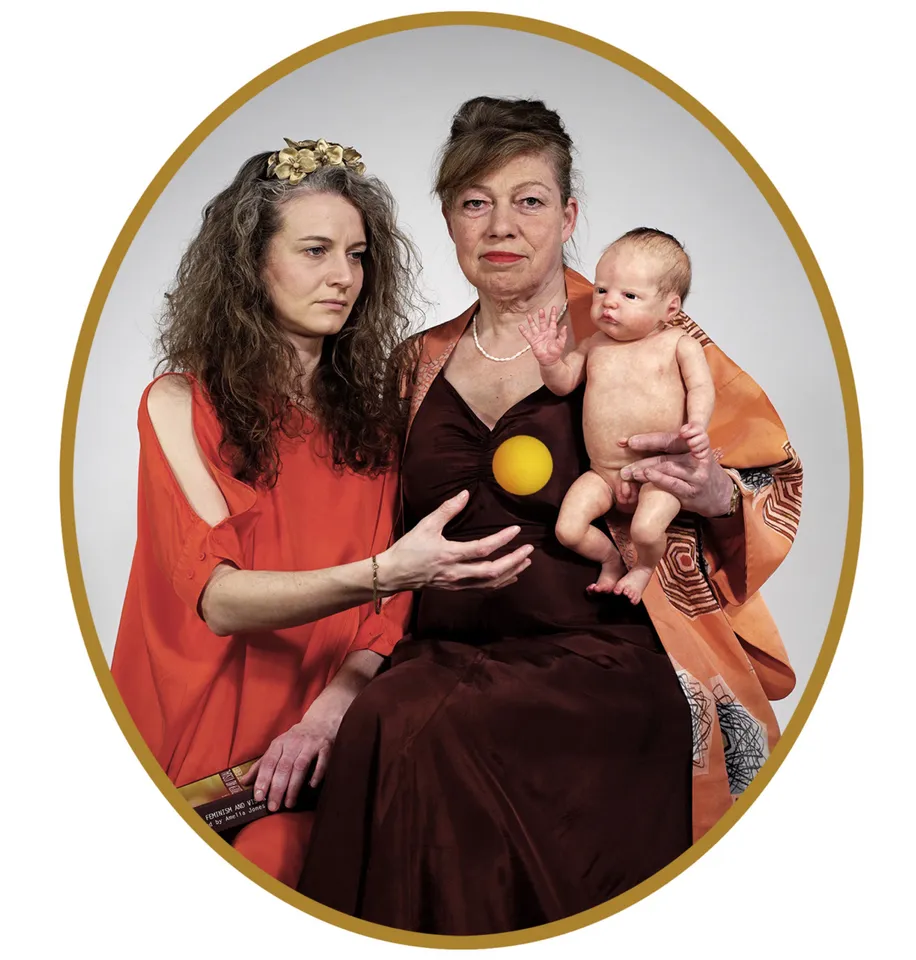 Family Reconstruction Series - Portrait mit Tadeo und Mutter
