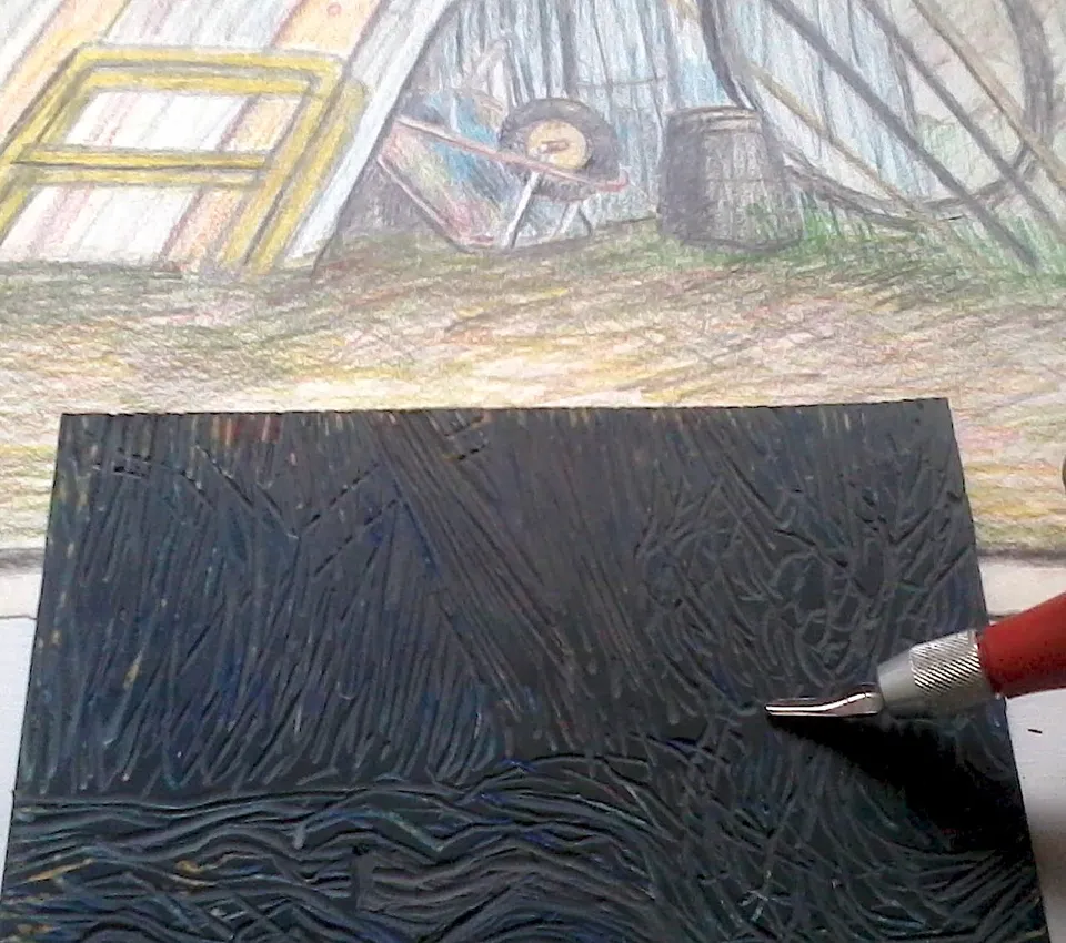 Lino / work in progress