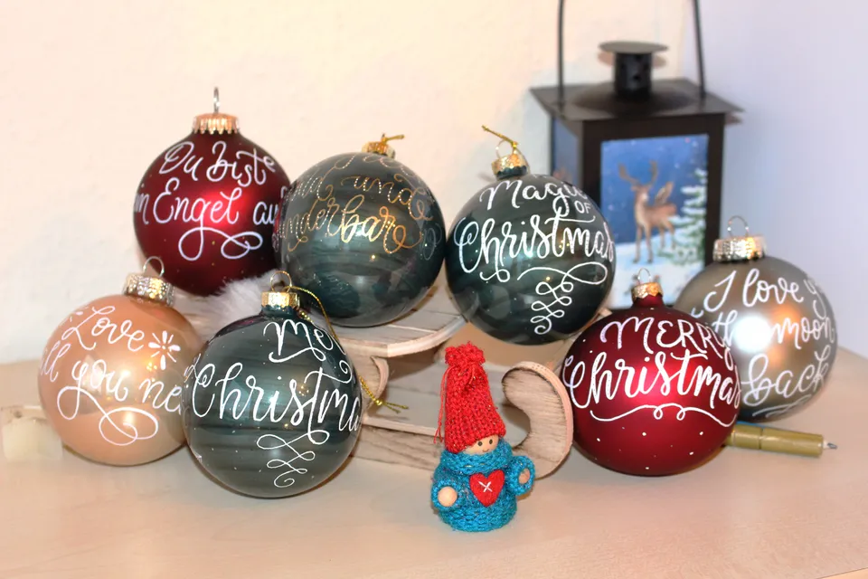 Weihnachtslettering