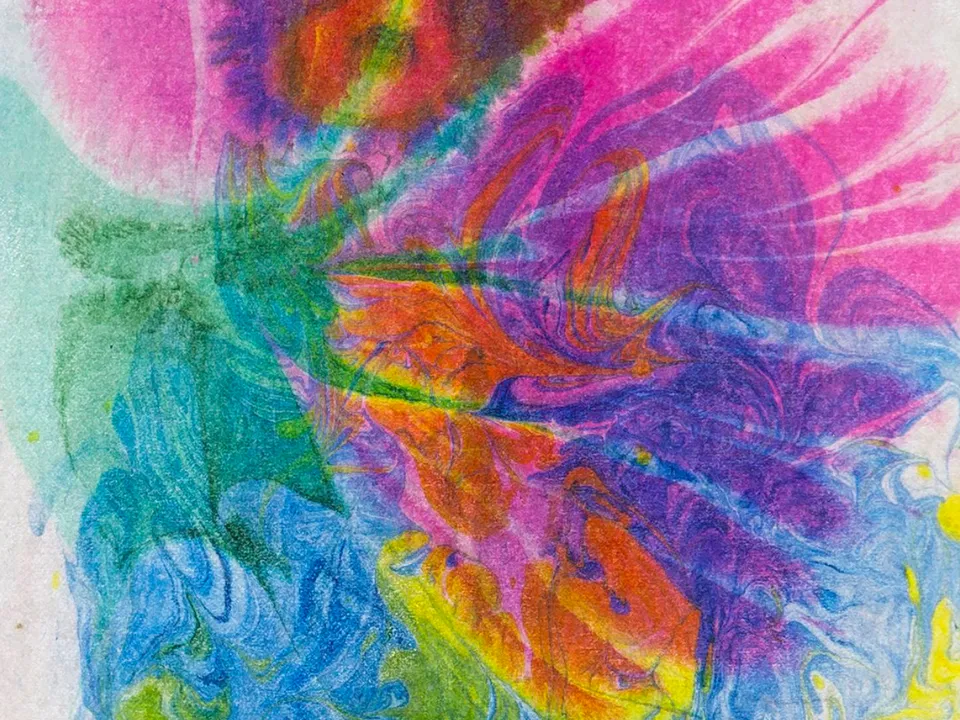 Prozessvideo Painting on Water