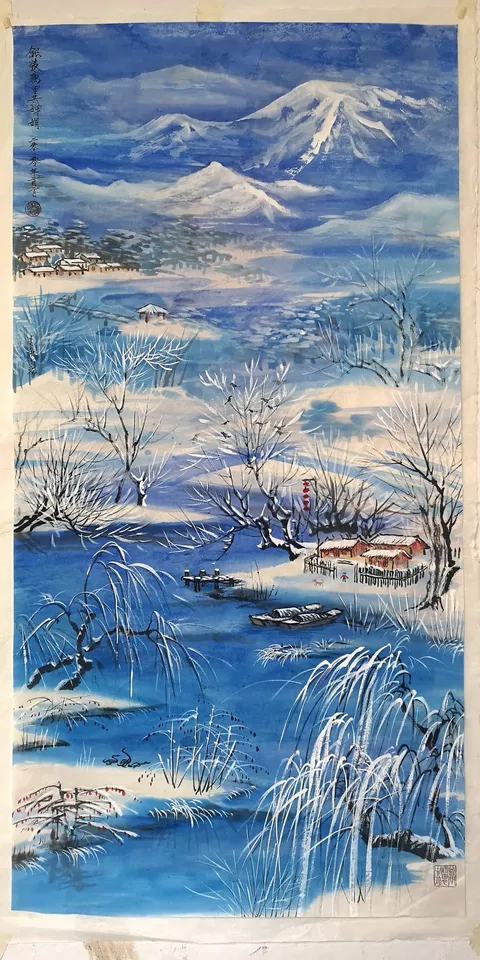 Winterlandschaft nach Schnee