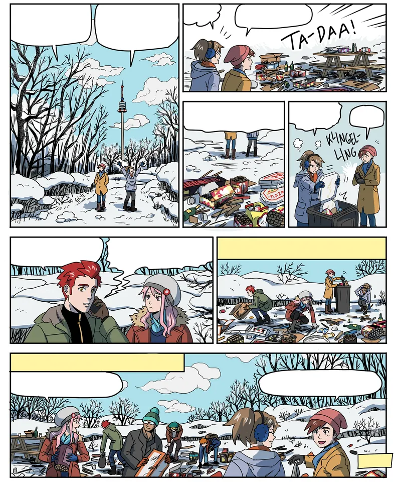 "Human Agents"-Comic
