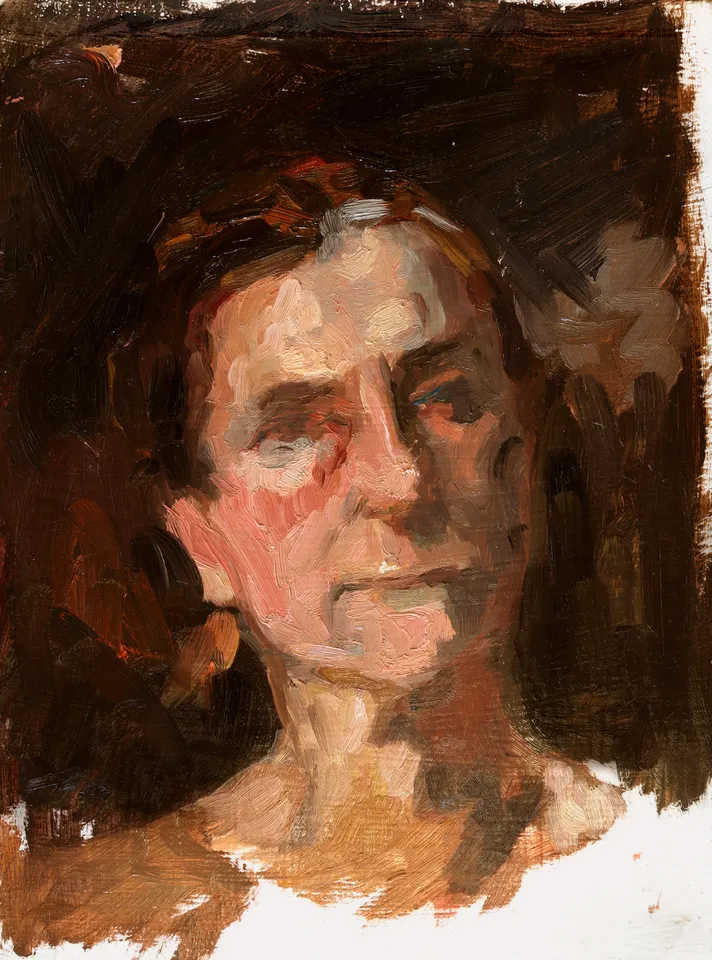 Portrait in Red