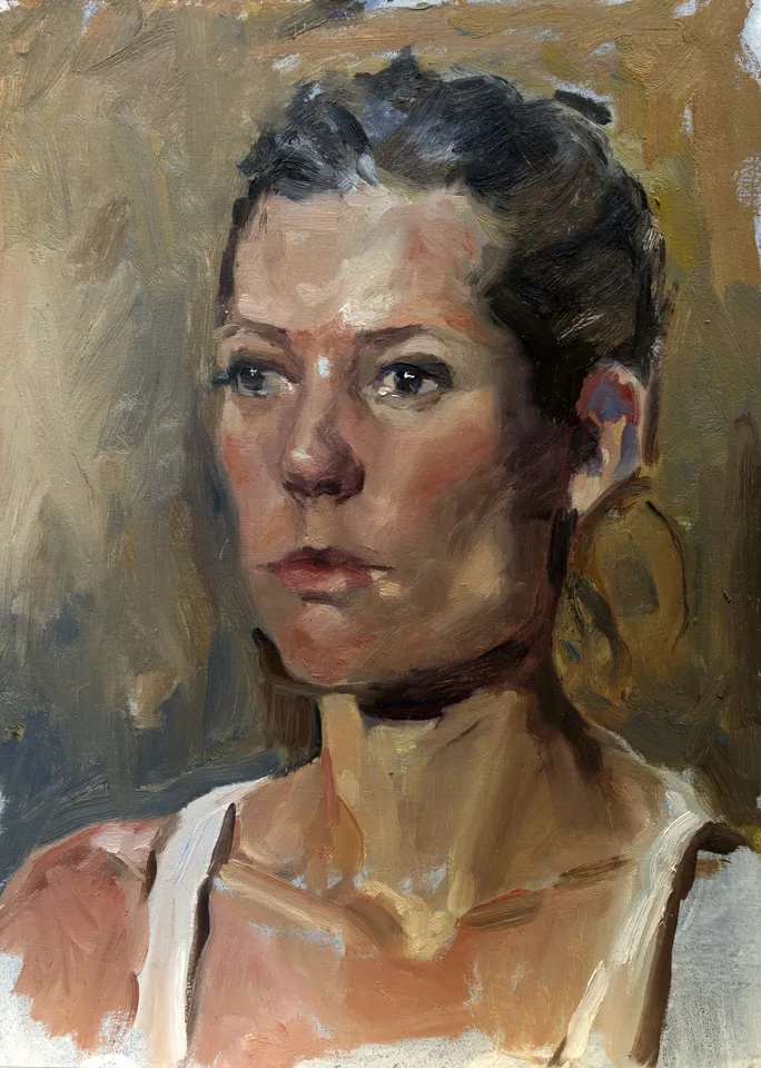 Portrait young woman