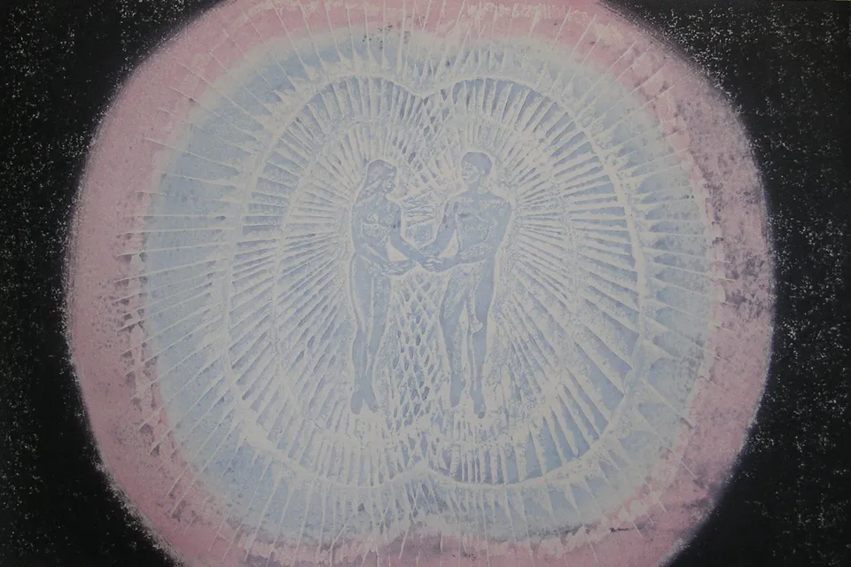 Liebevolle Beziehung (aus Künstlerbuch STILLE LIEBE)