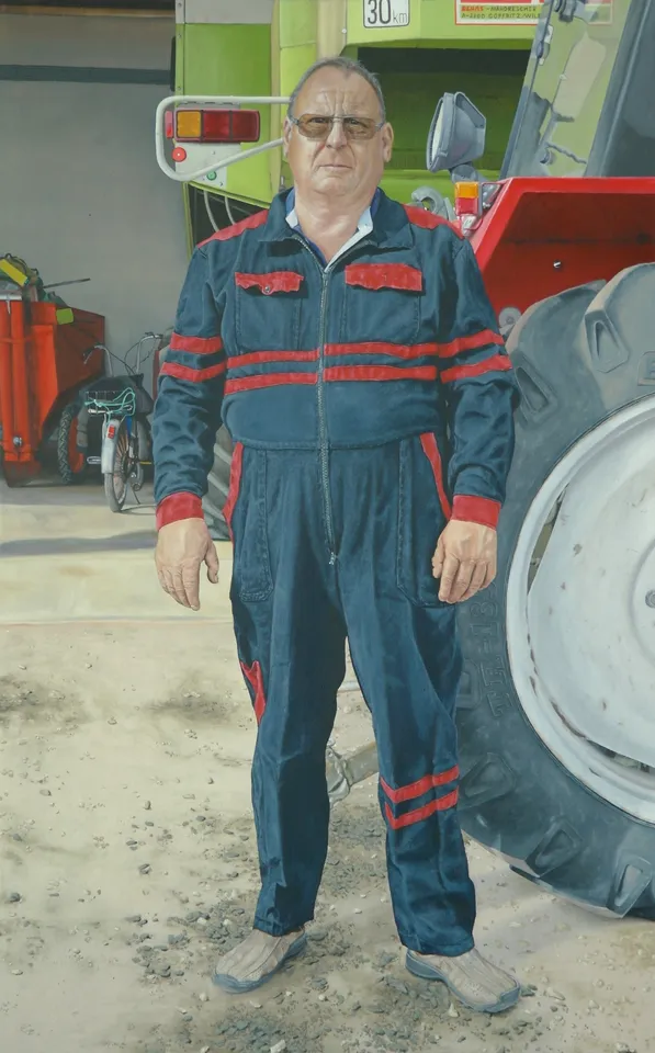 Portrait eines Bauern (Vater)