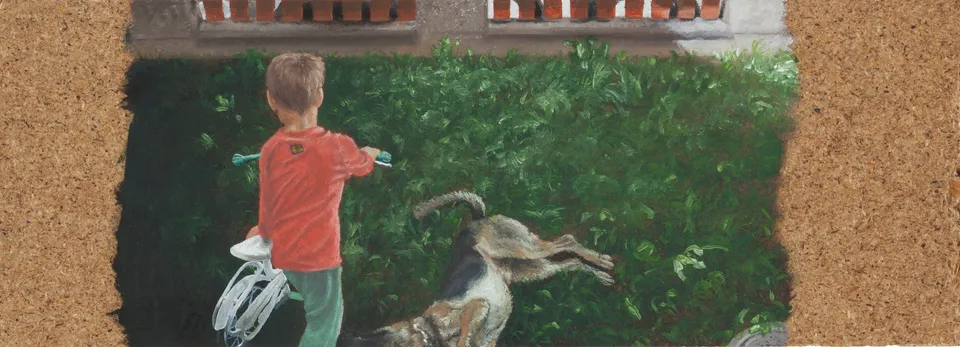Selbst mit Hund