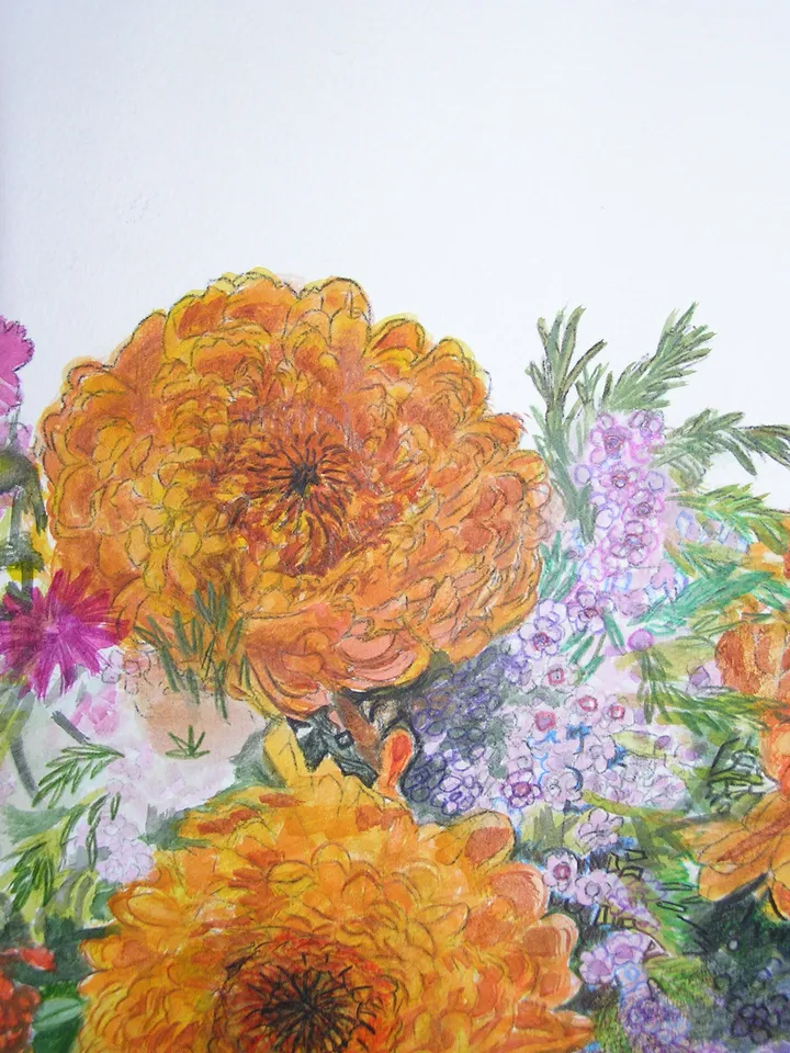 Blumenstrauß (Detail)