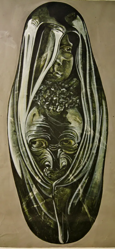 Marmorskulptur nach einer Skultur von Cicero D´avila ( Horizonte)