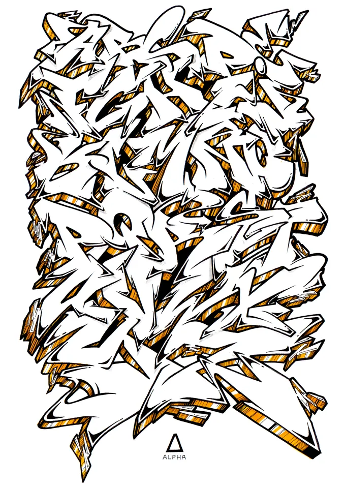 Wildstyle Alphabet