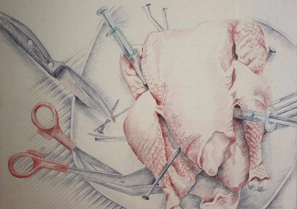 Fragmente. Huhn, Schere & Co