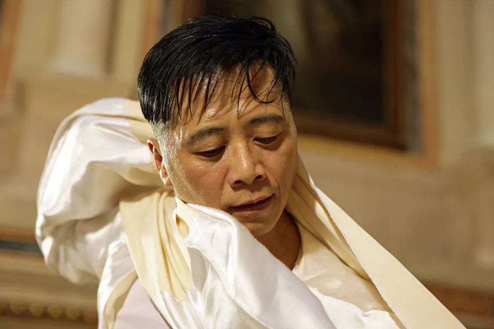 Hu Bao-Lin Ausstellung Performance / Künstlerhaus