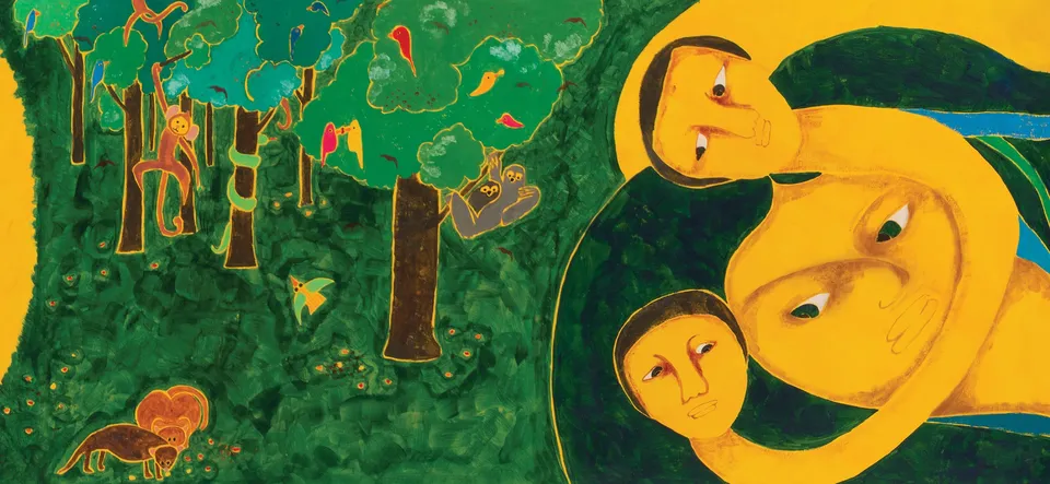 Nofideño, Leporello Buch (Detail)