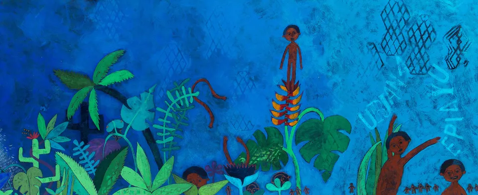 Nuchonni Huja,  Leporello Buch (Detail)