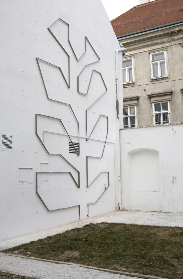 Installation, das weisse Haus, Wien, o.T.