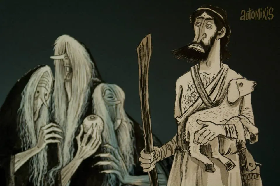 Graien, Illustration © André Breinbauer