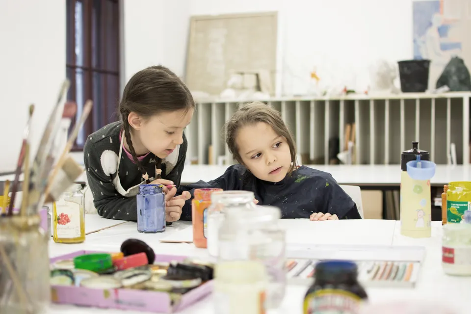 Kinderkurs in der Zeichenfabrik, Foto © Hoa Luo