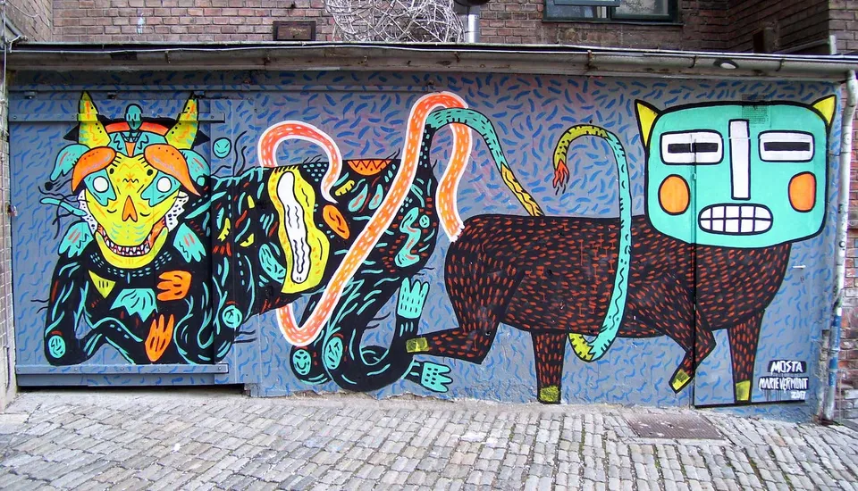 Lym Moreno (zusammen mit Marie Vermont), Wall im WUK
