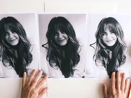 Verschiedene Kopien, Foto: Referenzfoto auf Instagram