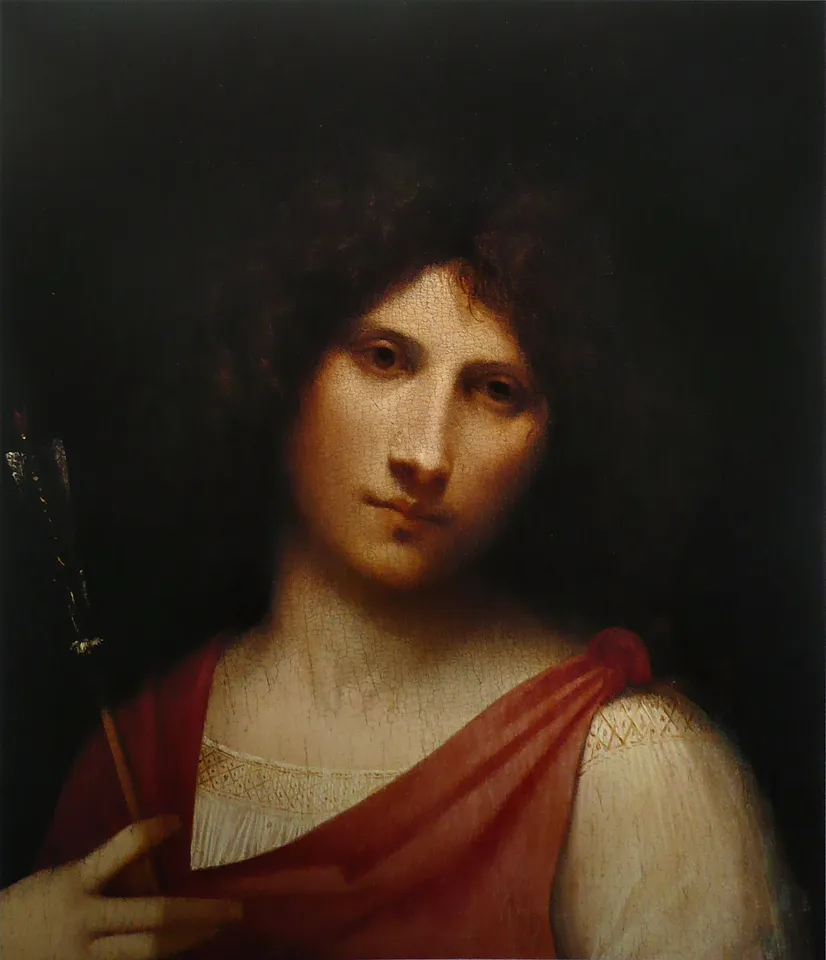 Giorgione, Jüngling mit Pfeil, ca. 1500, KHM, Wien