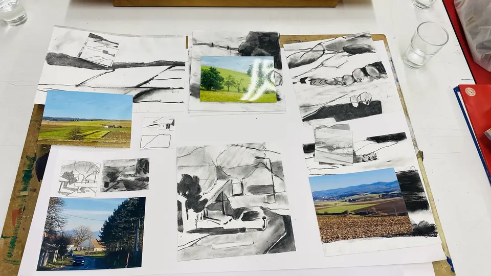 Expressive Landschaft