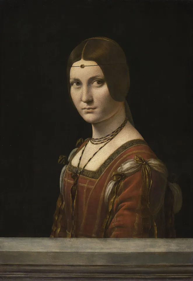 Leonardo da Vinci · La Belle Ferronnière