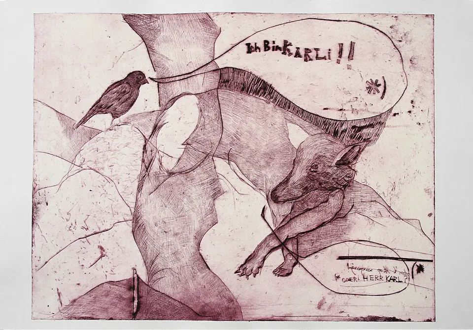 Natalia Weiss · Rotes / Ich bin Karli  · 2015